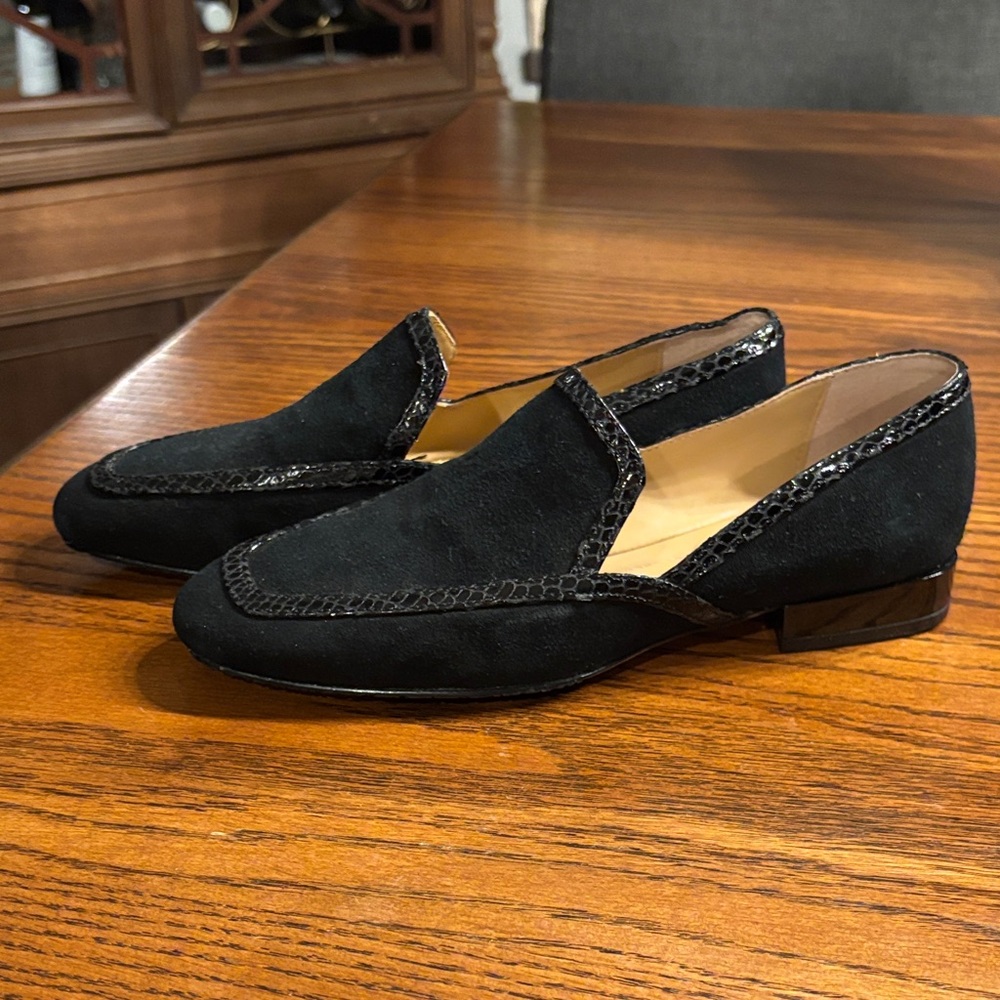 Donald Pliner Women's Loafer Black Size 5.5